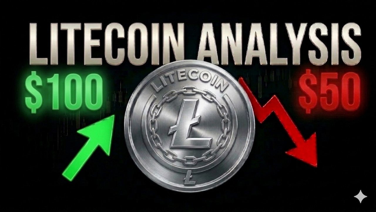 Litecoin LTC: ОБВАЛ до $30 или ПАМП до $100? Прогноз цены криптовалюты LTC и технический анализ 2026