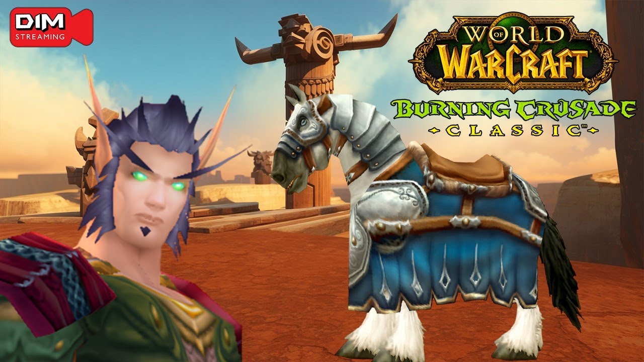 World of Warcraft TBC Classic | Покупаю маунта за одну голду #worldofwarcraft