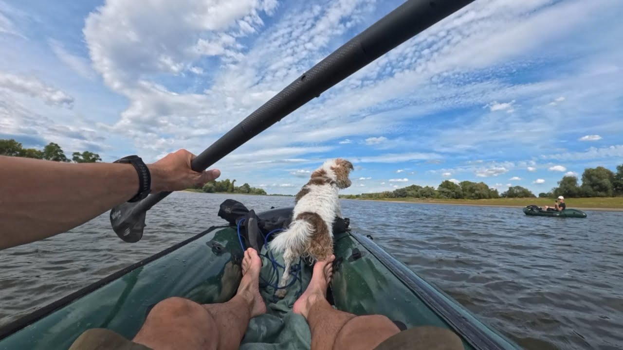Packraft Tour auf der Elbe
