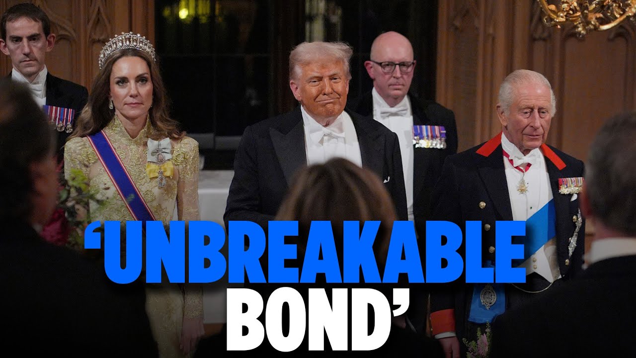 WATCH: Royal SPLENDOR On Display For Trump UK State Visit | TRENDING