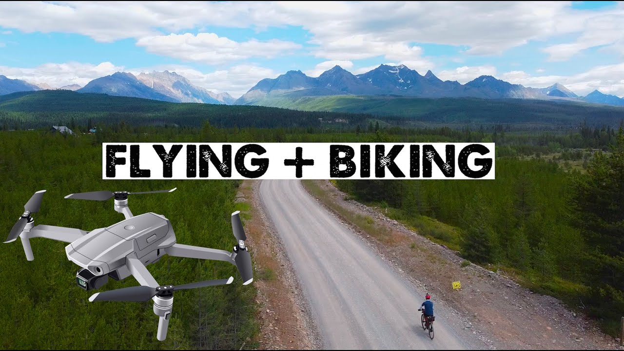 How I Film My Bike Adventures with a Drone *All Manual*