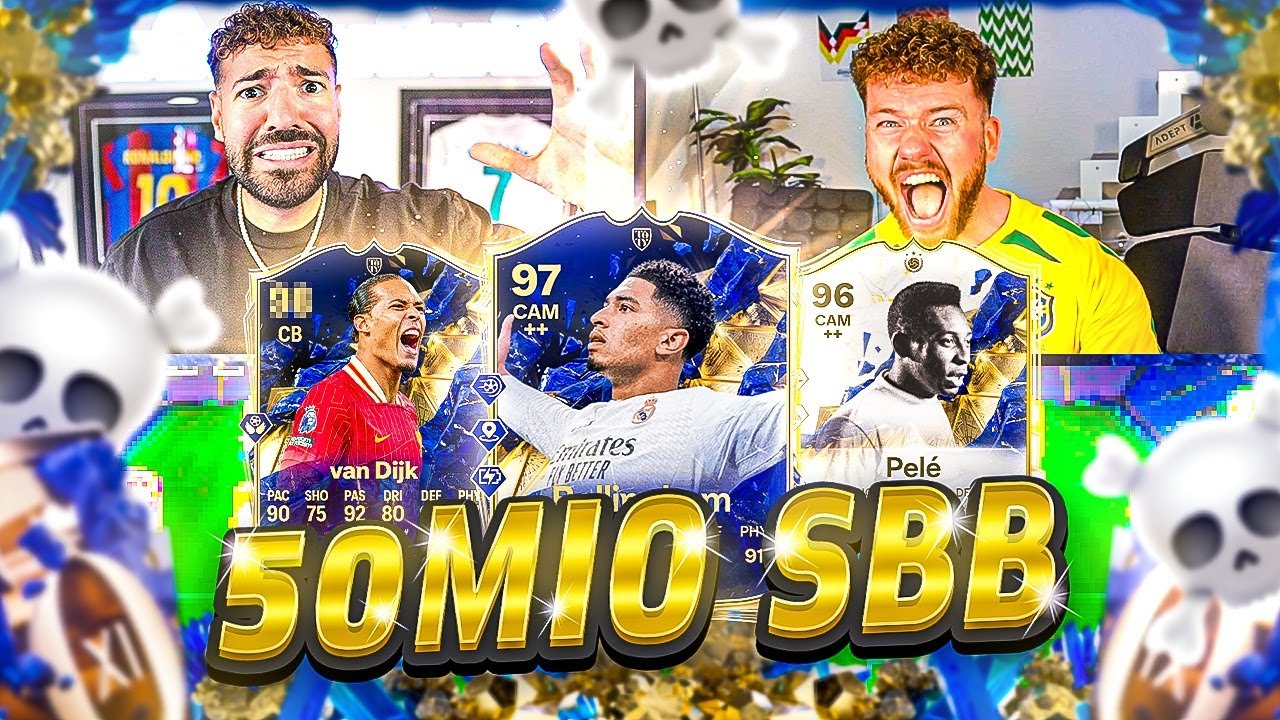 EA FC 25: RIP ACCOUNT GENOMMEN im TOTY 50 MIO COINS SBB ☠️ KOMPLETT LOSGELASSEN 🚑🚨