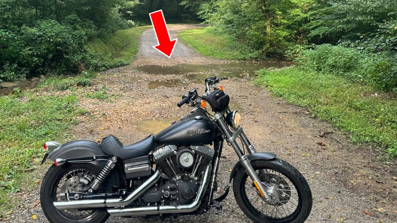 Harley Davidson Dyna off the Beaten Path