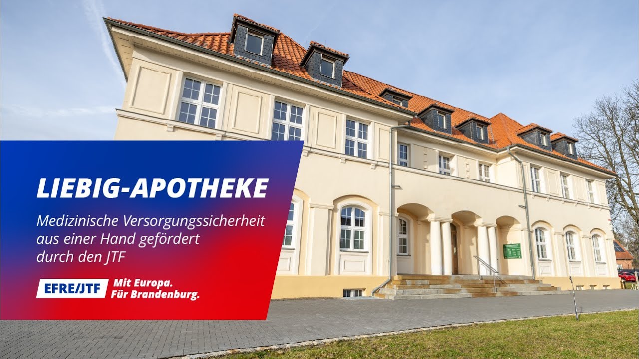 Liebig-Apotheke: Medizinische Versorgungssicherheit aus einer Hand gefördert durch den JTF