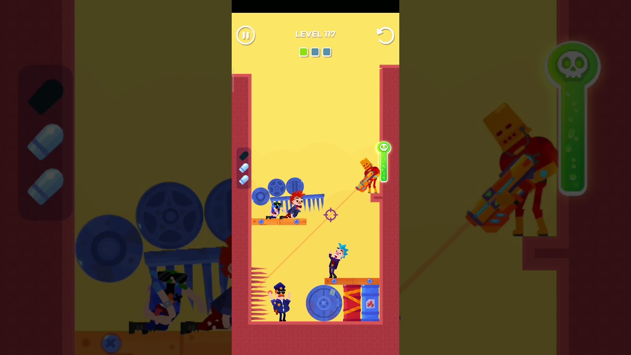 Hitmasters Shotgun Mode Level 117 Walkthrough