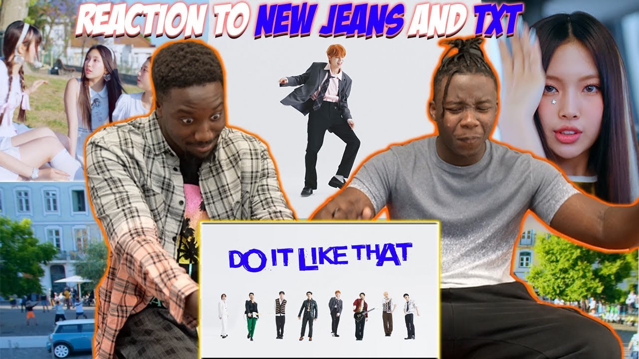 NEW JEANS Super Shy & TXT ft. Jonas brothers 'Do it Like That' (Reaction)