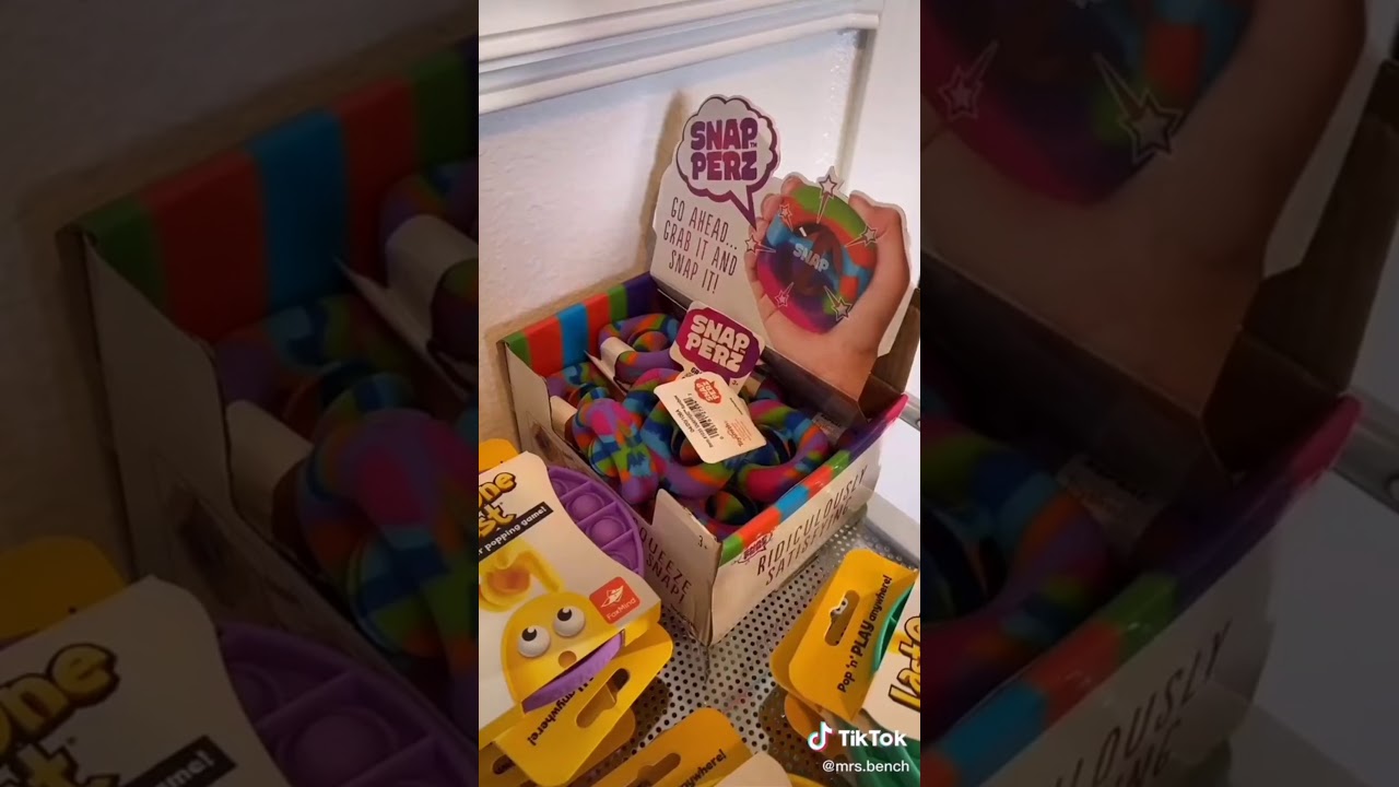 mrs.bench fidget toy business tiktok compilation