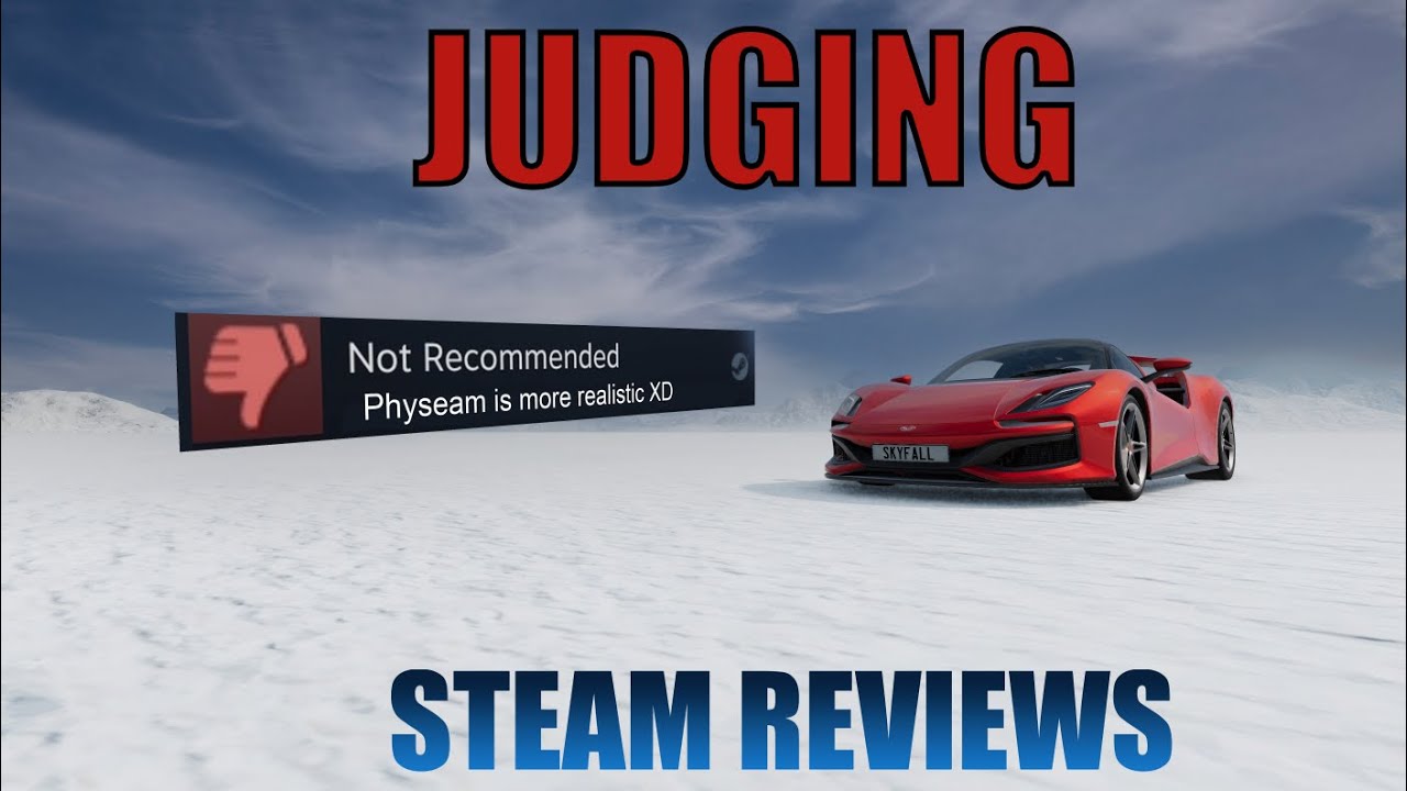 Judging Negative BeamNG.drive Steam Reviews