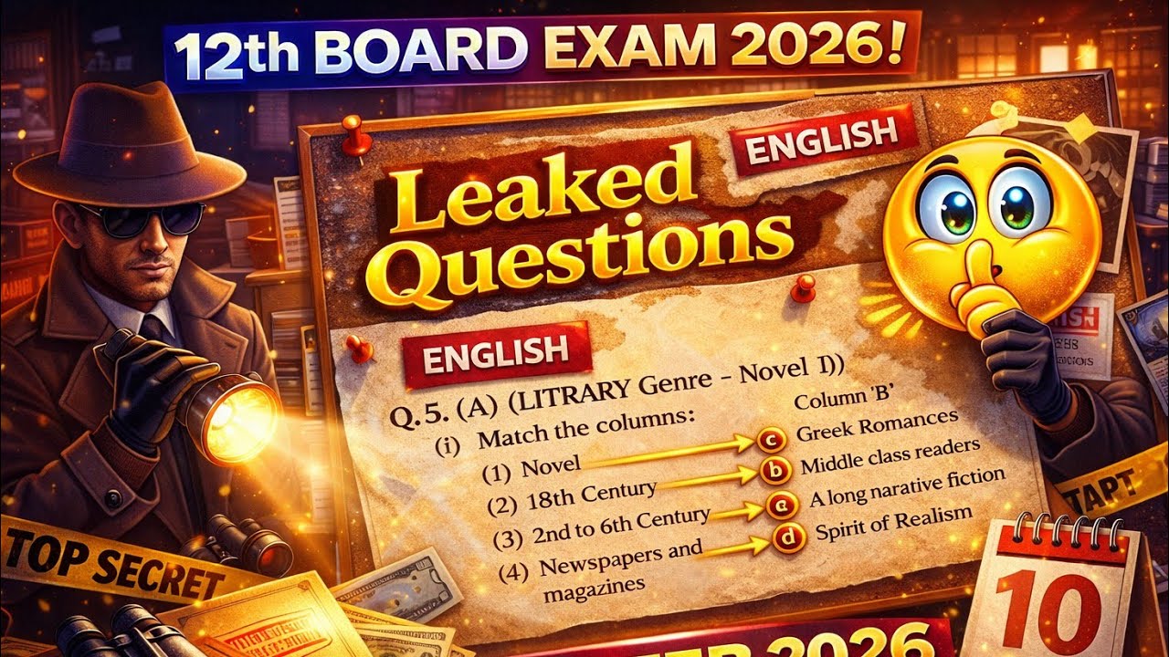 ✅NOVEL 12TH CLASS IMPORTANT QUESTIONS🤩12TH ENGLISH NOVEL IMPORTANT QUESTIONS🤩12TH NOVEL SECTION IMP🔥