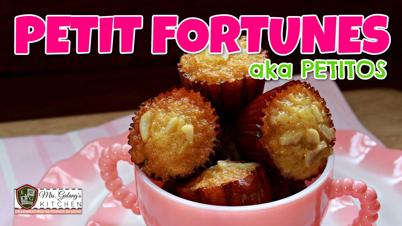 PETIT FORTUNES or PETITOS (Mrs.Galang's Kitchen S10 Ep1)