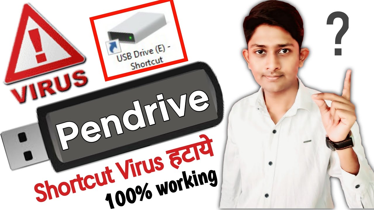 How to Remove Pendrive Shortcut Virus? | Pendrive Shortcut Virus Kaise  Hataye?