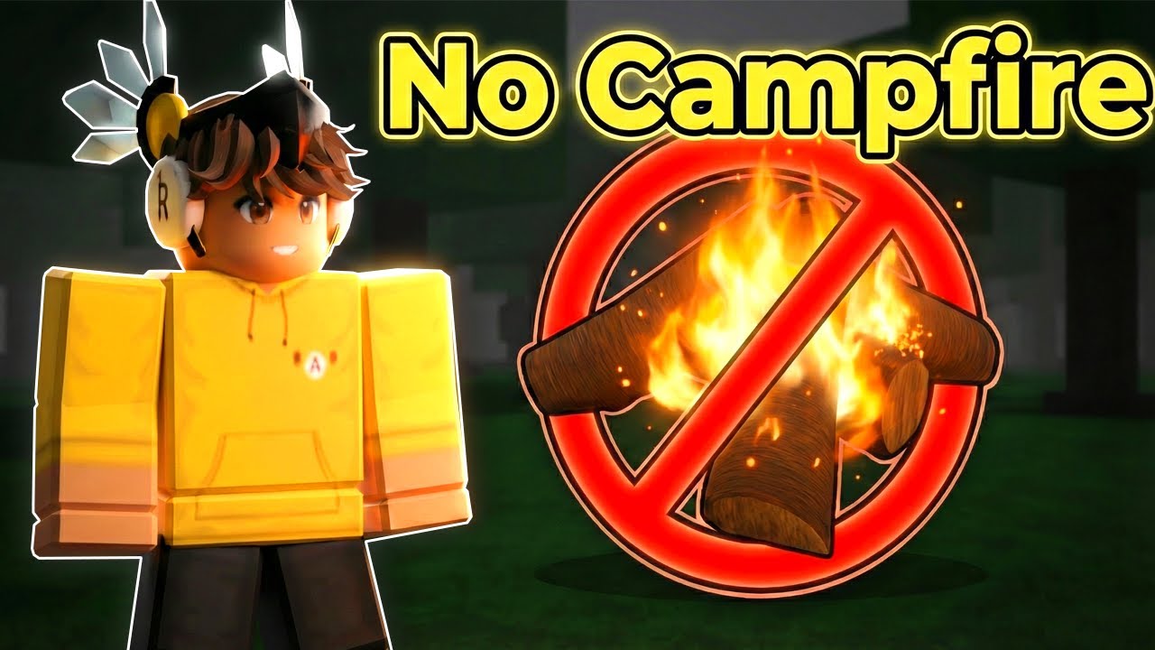 I Survived 99 Nights in The Forest with NO CAMPFIRE..