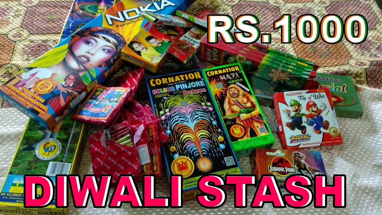 Diwali stash 2019 | Diwali stash testing | Diwali stash under 1000