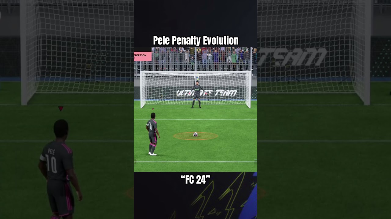 Pele Penalty Evolution FIFA 20 - FC 26 #pele #fc26 #shorts