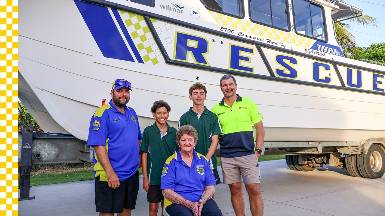 MRQ Burdekin rescue reunion | Marine Rescue Queensland