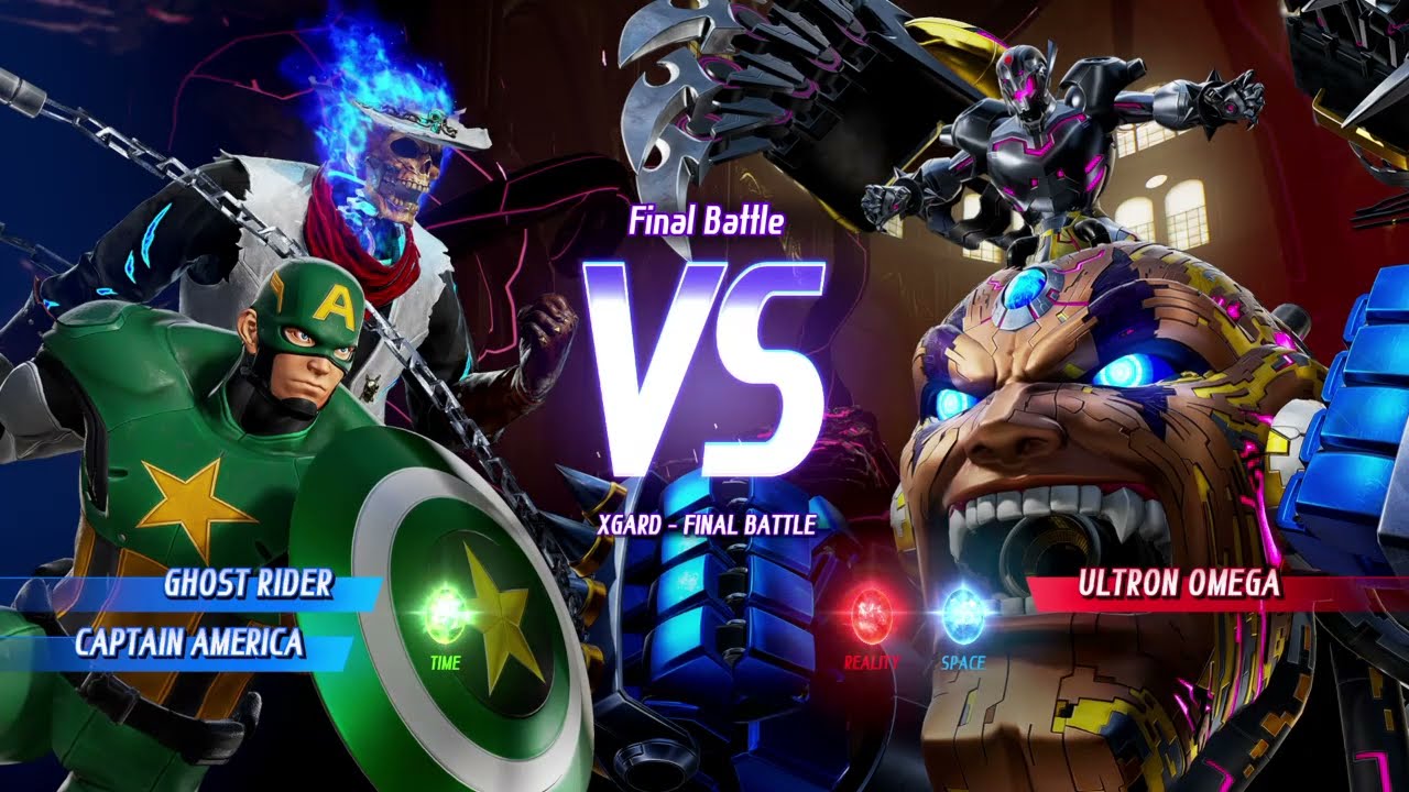 Requested MARVEL VS. CAPCOM: INFINITE Ghost Rider and Captain America Arcade Gameplay