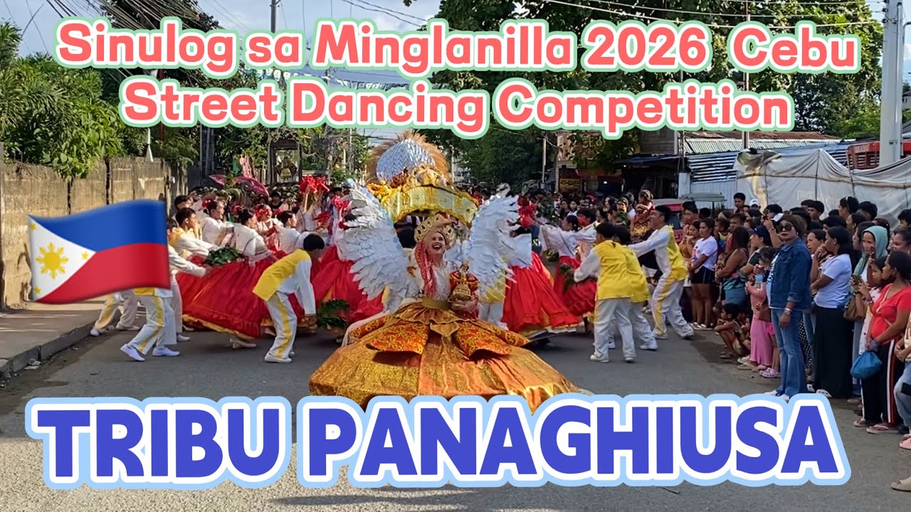 Sinulog sa Minglanilla 2026 PANAGHIUSA Street Dancing Cebu Province DANCE FESTIVAL Philippines NICE