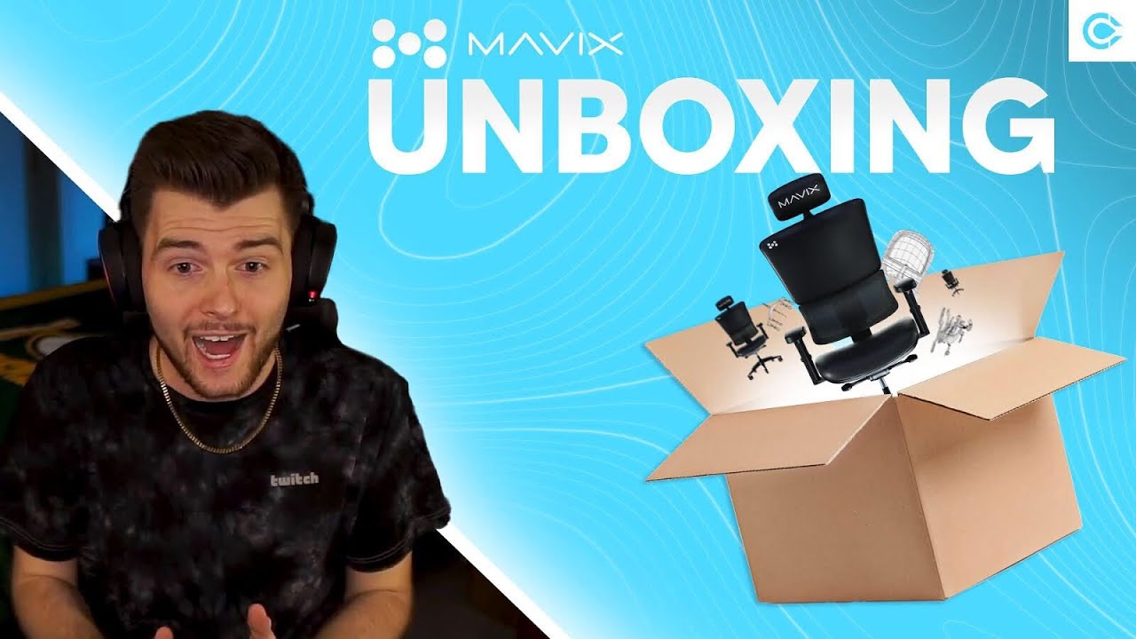 Mavix M9 Ergo Gaming Chair Unboxing & Assembly