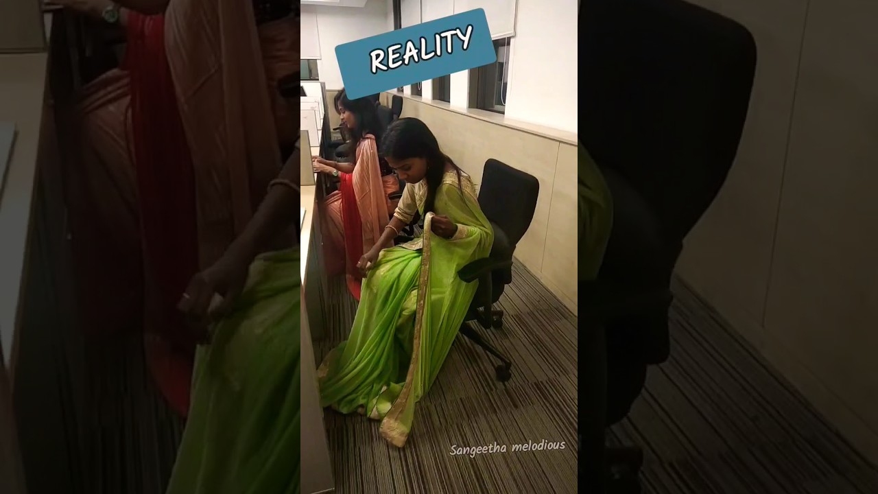 Relatable....?  #youtubeshorts #traditional #traditionalwear #office #youtube