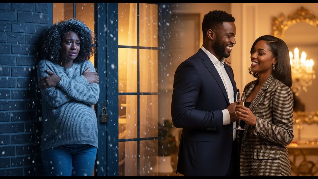 After Signing Divorced Papers, Billionaire Locked Pregnant Wife Out In The Snow To Marry His…