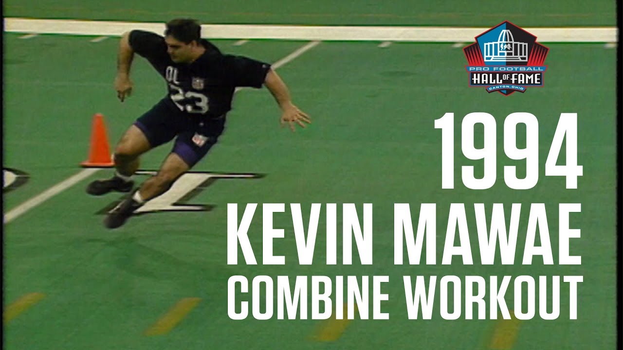 Kevin Mawae Combine Workout | Seahawks Vault