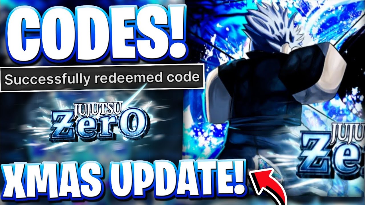 🎄*XMAS* ALL NEWEST XMAS UPDATE CODES FOR JUJUTSU ZERO! ROBLOX JUJUTSU ZERO CODES