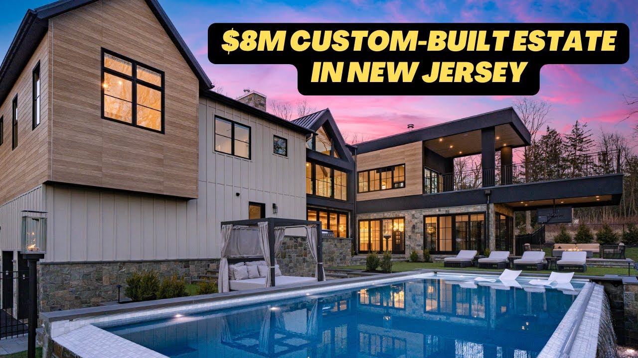 $8M Custom-Built Estate in New Jersey (Tour with Owner of ECS Homes, Mike Elayan) - Vlog #54