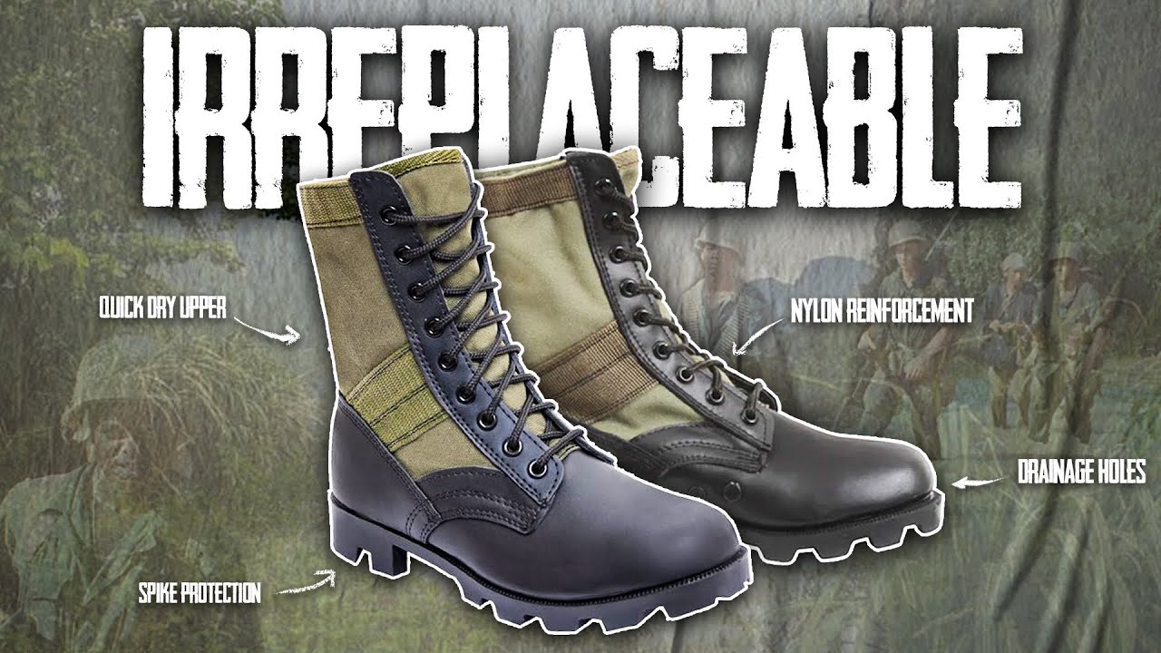 How The Jungle Boot Survived Through 60 Years of Warfare - Greatest Military Boot Ever?