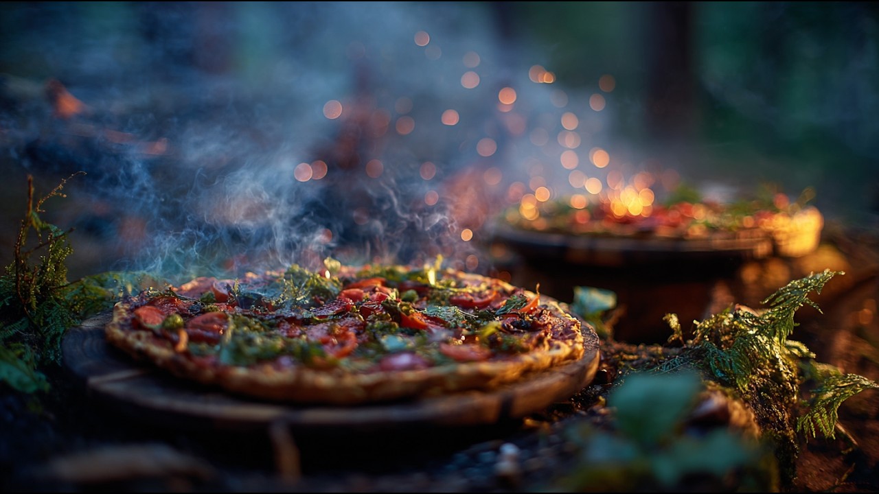 We Made PIZZA for HORSES! 🍕🐴🔥 Unbelievable Forest Cooking