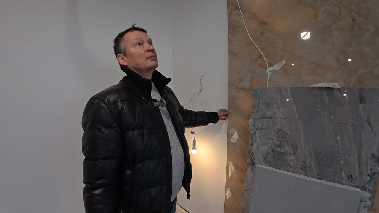 Охта, начало дизайнерского ремонта в однокомнатной квартире - 88м2.