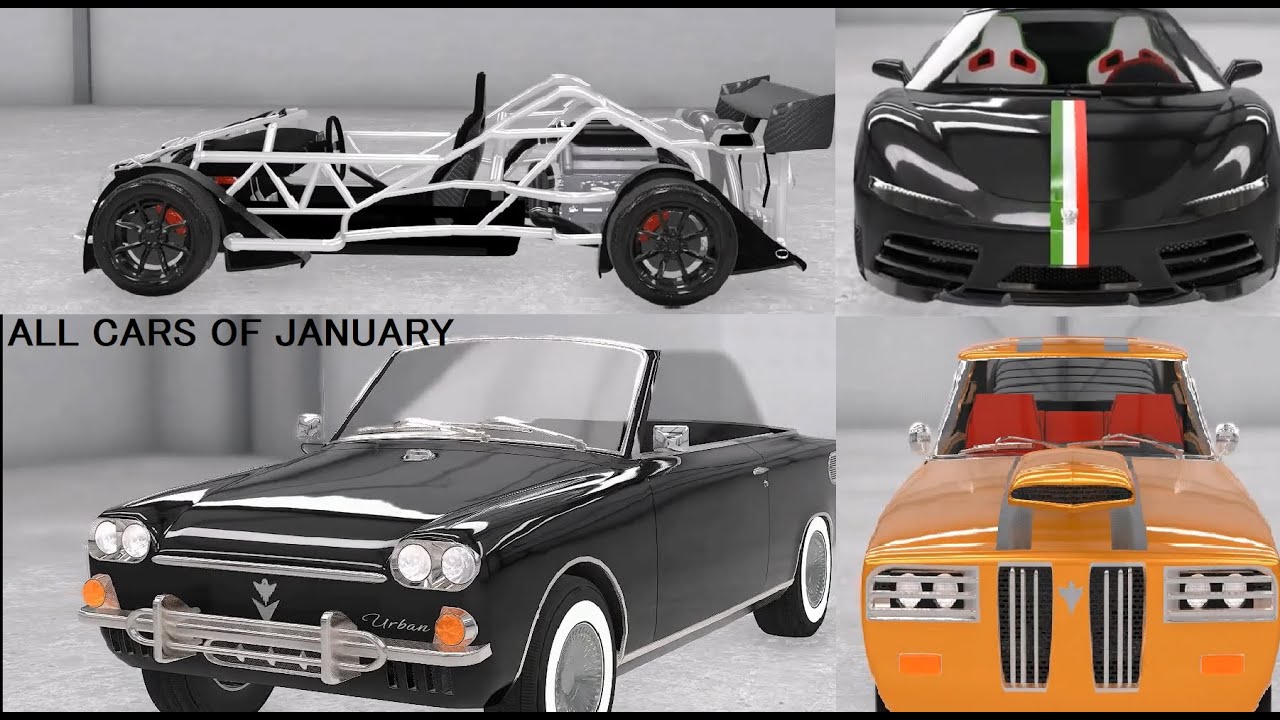 ALL CARS OF JANUARY 2024 (Automation)