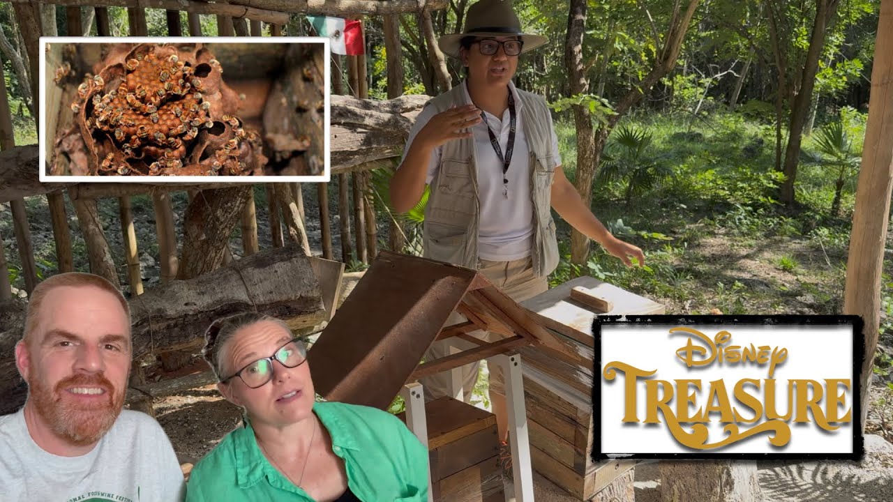 Disney Treasure Excursion! | Señor Martha’s Conservation Bee Farm | Concierge Lounge Food!