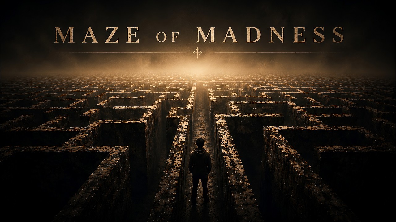 Maze of Madness &ndash; Official Lyric Video | VOIDLINE music