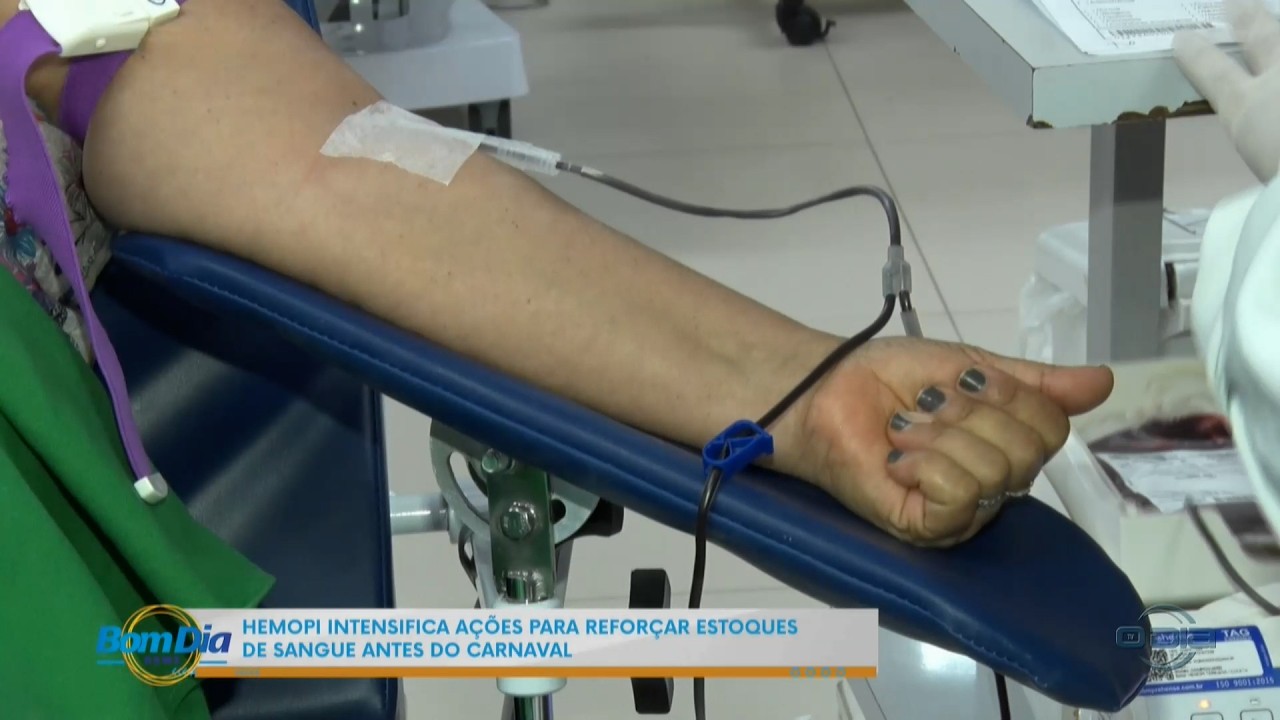 Hemopi intensifica ações para reforçar estoques de sangue antes do carnaval 12 02 2026