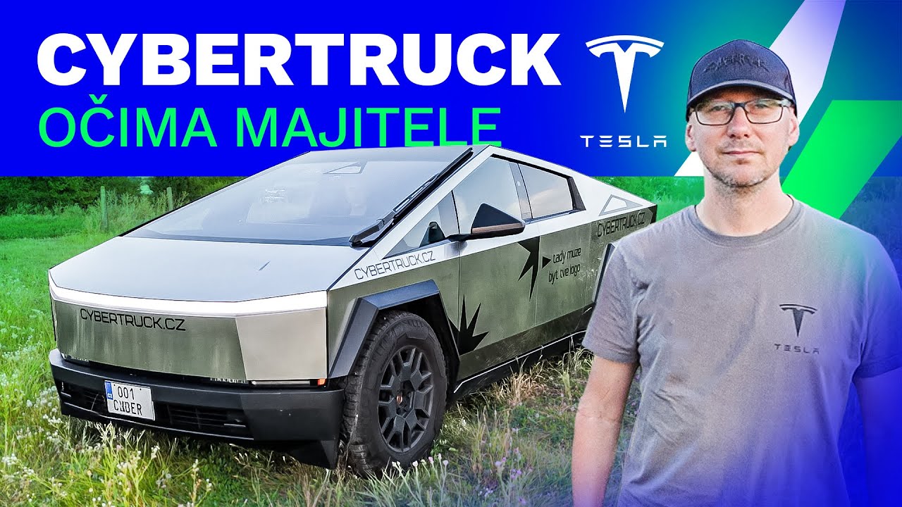 Tesla Cybertruck | pickup elektromobil očima majitele | Norton Slovák | Electro Dad # 695
