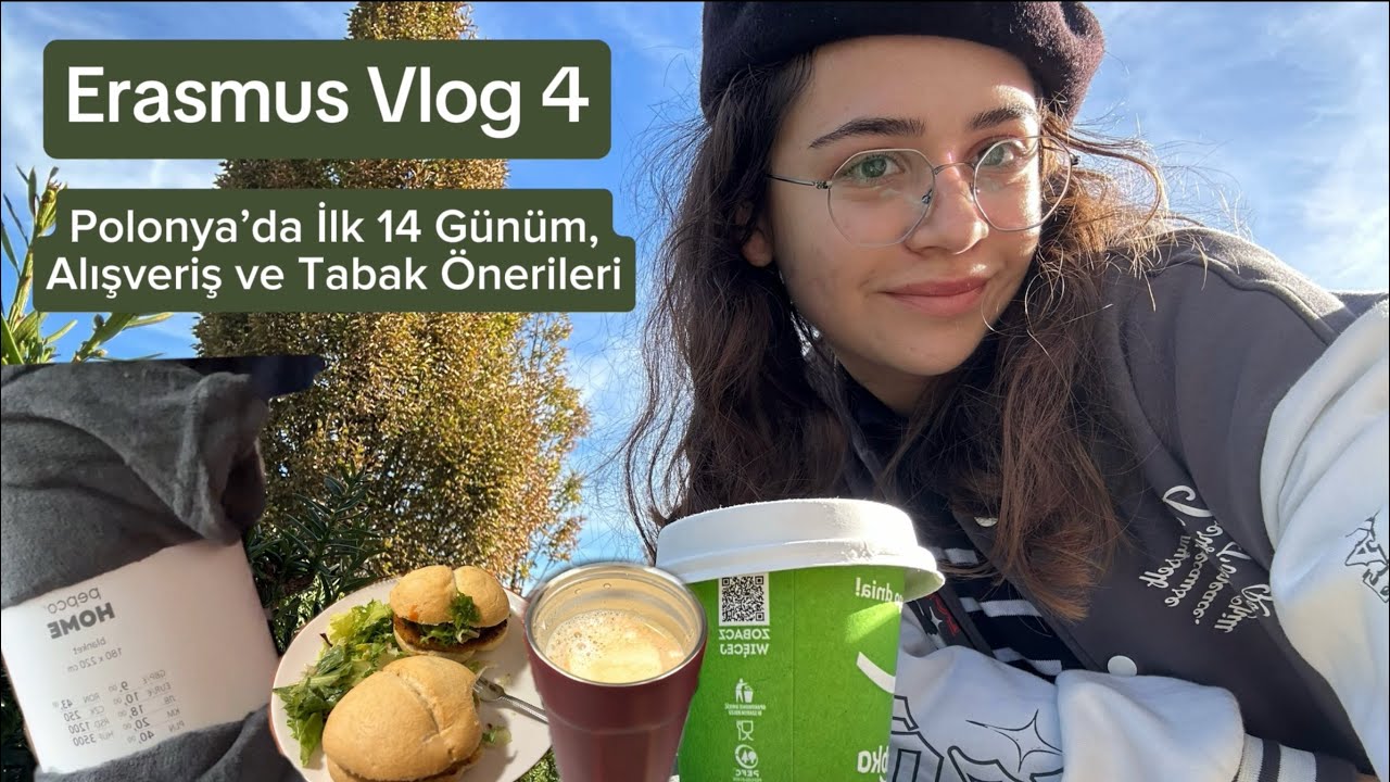 Erasmus Vlog 4 - Polonya’da İlk 14 Günüm, Alışveriş ve Tabak Önerileri