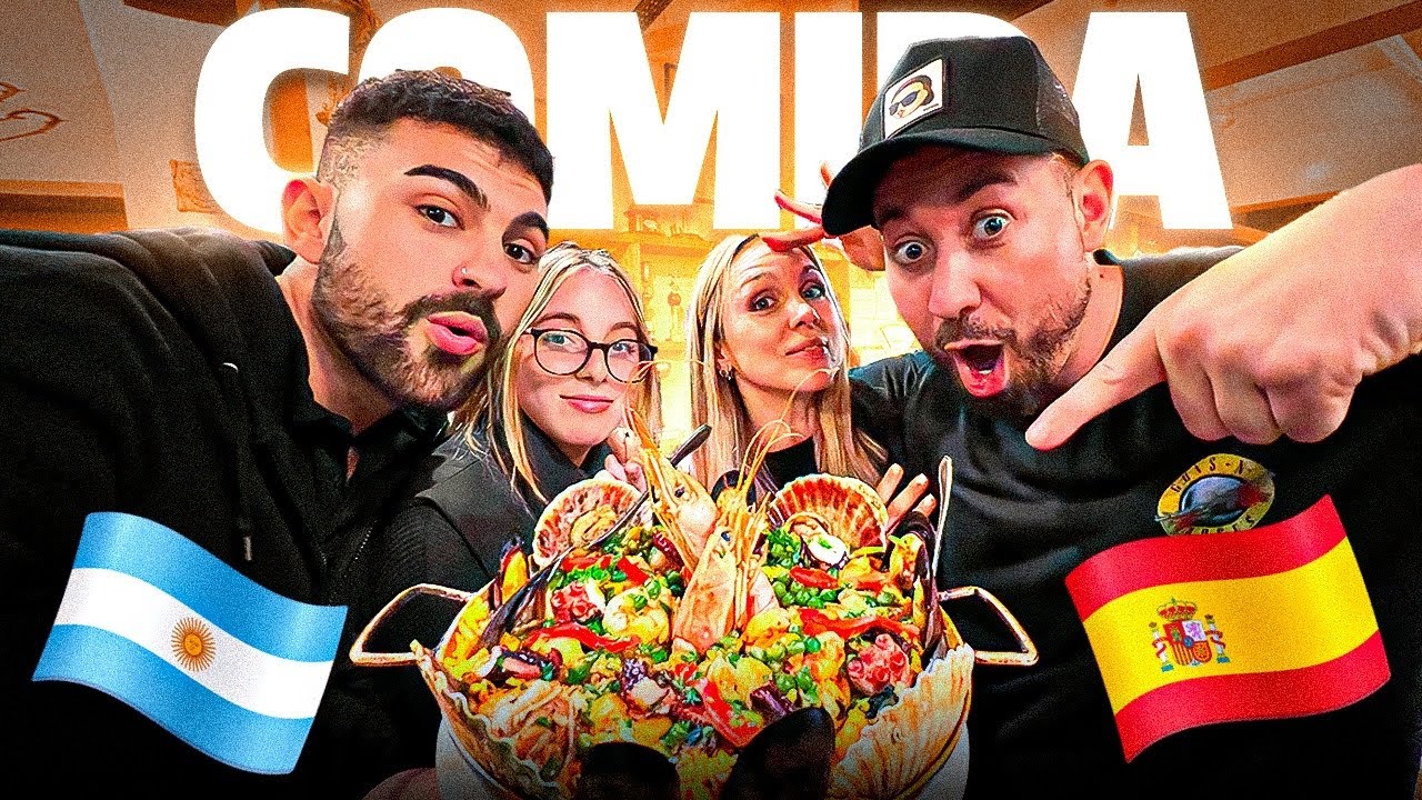 Probando COMIDA ESPA&Ntilde;OLA 🇪🇸 en ARGENTINA 🇦🇷 Ft Las recetas de Simon