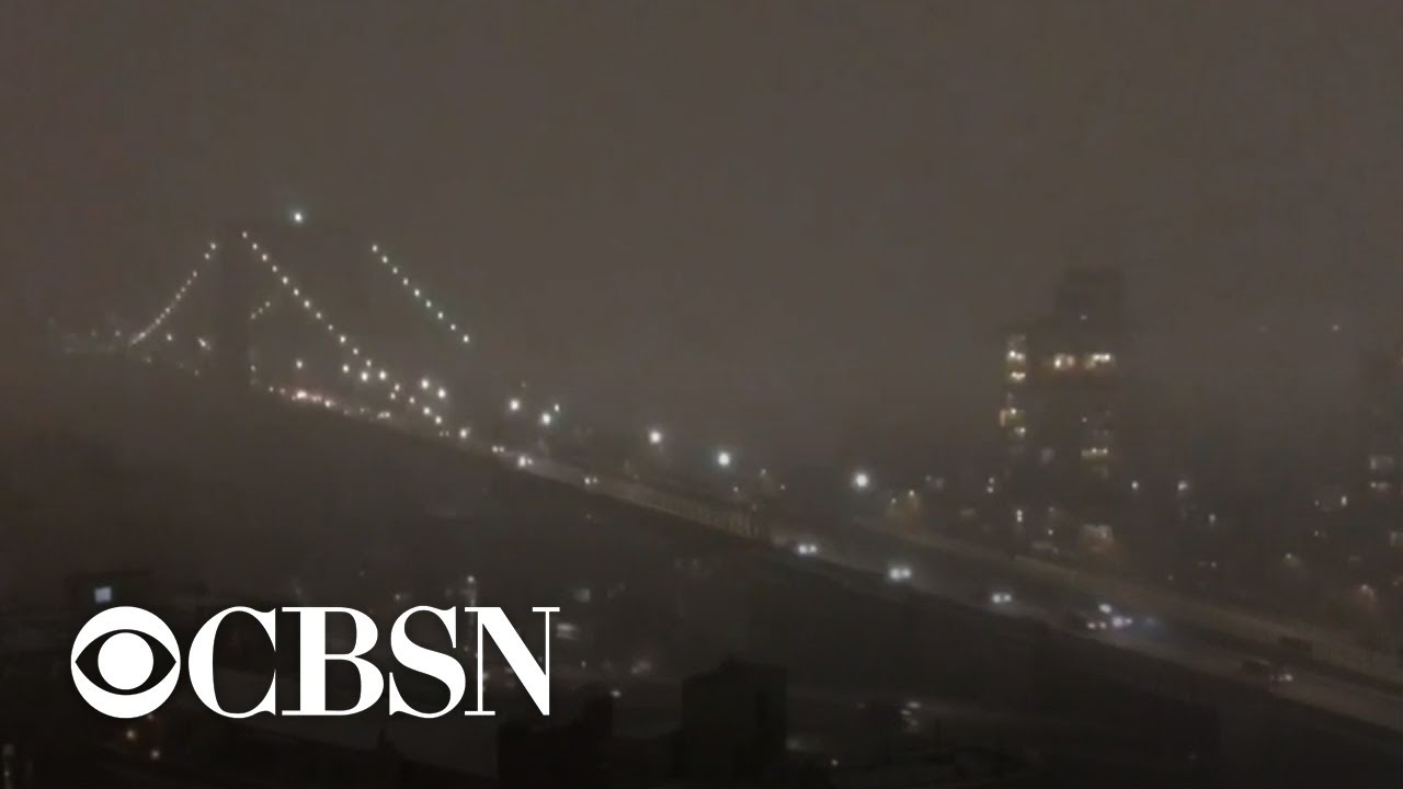 Major storm hits East Coast with heavy snow and fierce winds