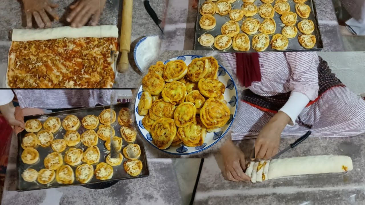 عنشارك معاكم مملحات رمضان من بيتزا بحشوة لذيذا توجد في 10 دقائق 