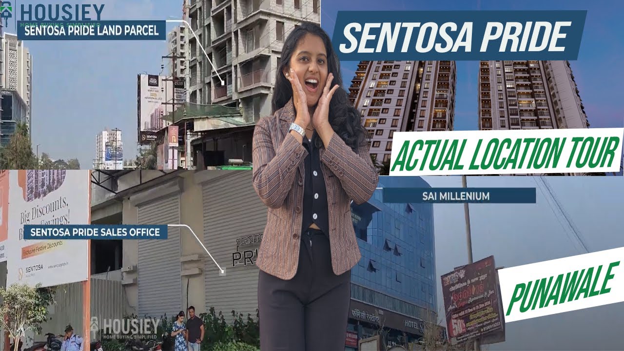 Sentosa Pride Punawale | Actual Location Tour [2025] | Sentosa Developers Pune