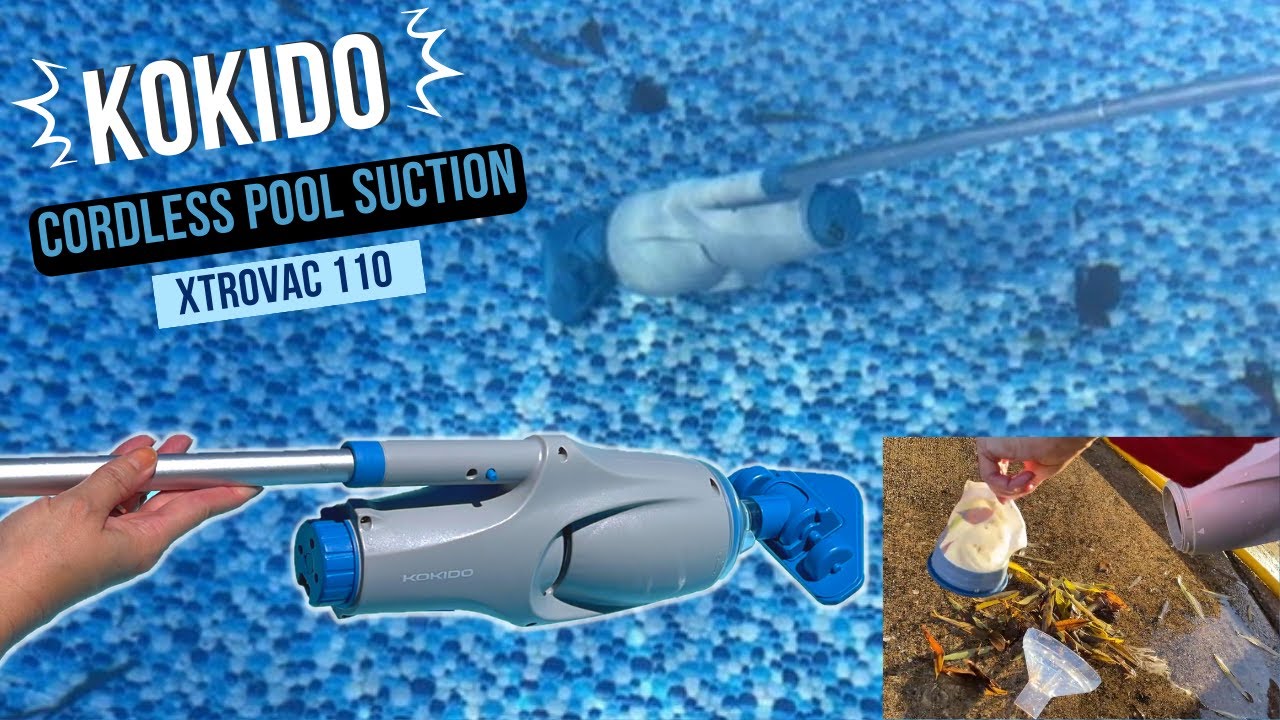 Unboxing +Easy setup 2024  Kokido Xtrovac 110 for pool