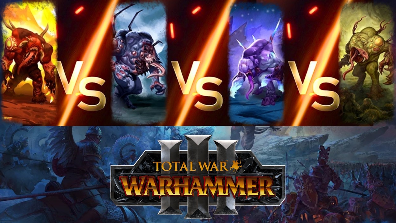 Which Chaos Spawn Is the Strongest Brawler in Total War: Warhammer 3?
