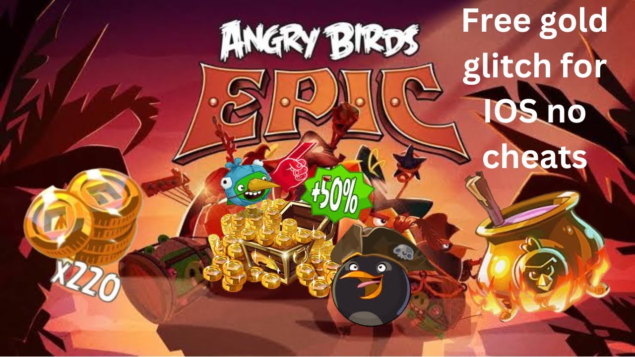 Infinite gold glitch for Angry birds epic (WORKING 2025)