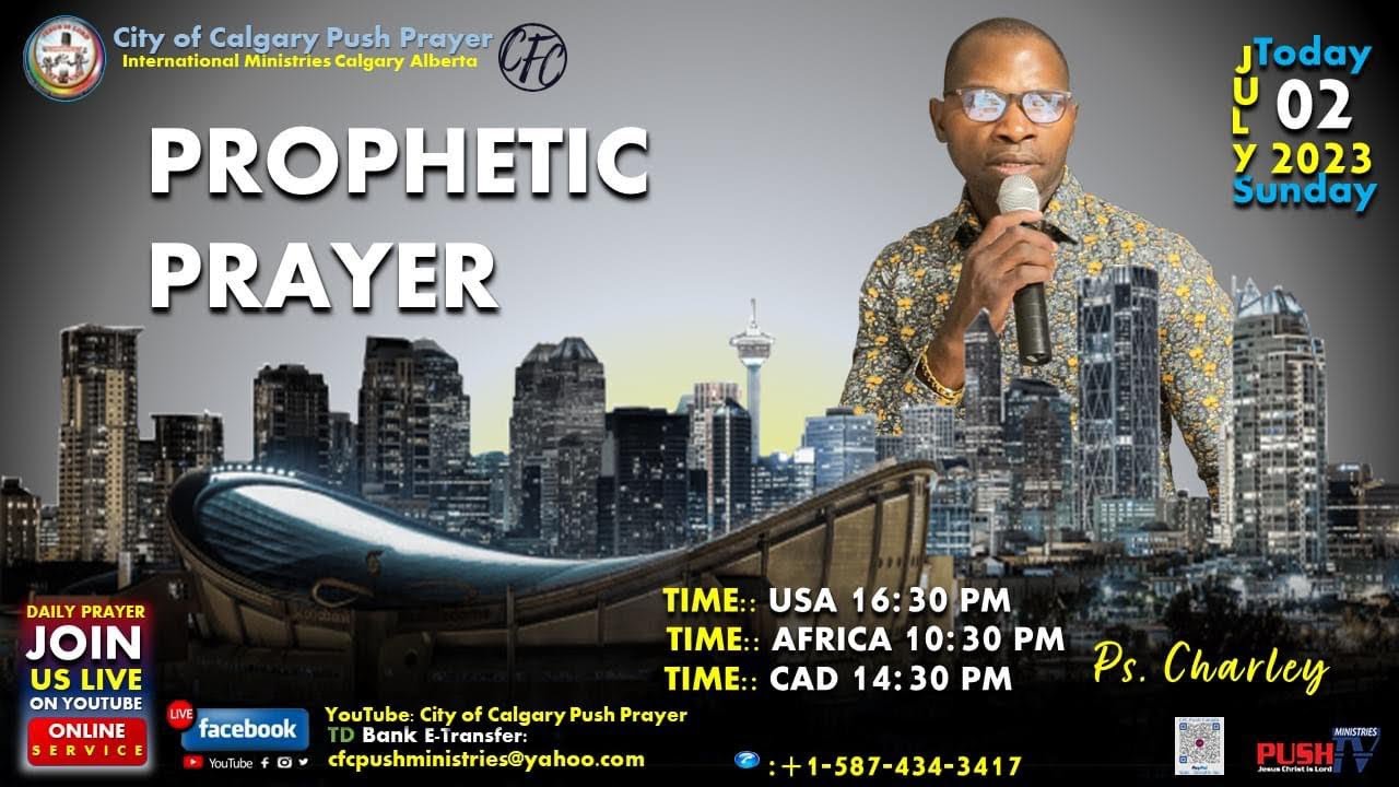 City of Calgary PUSH Prayer is going live!