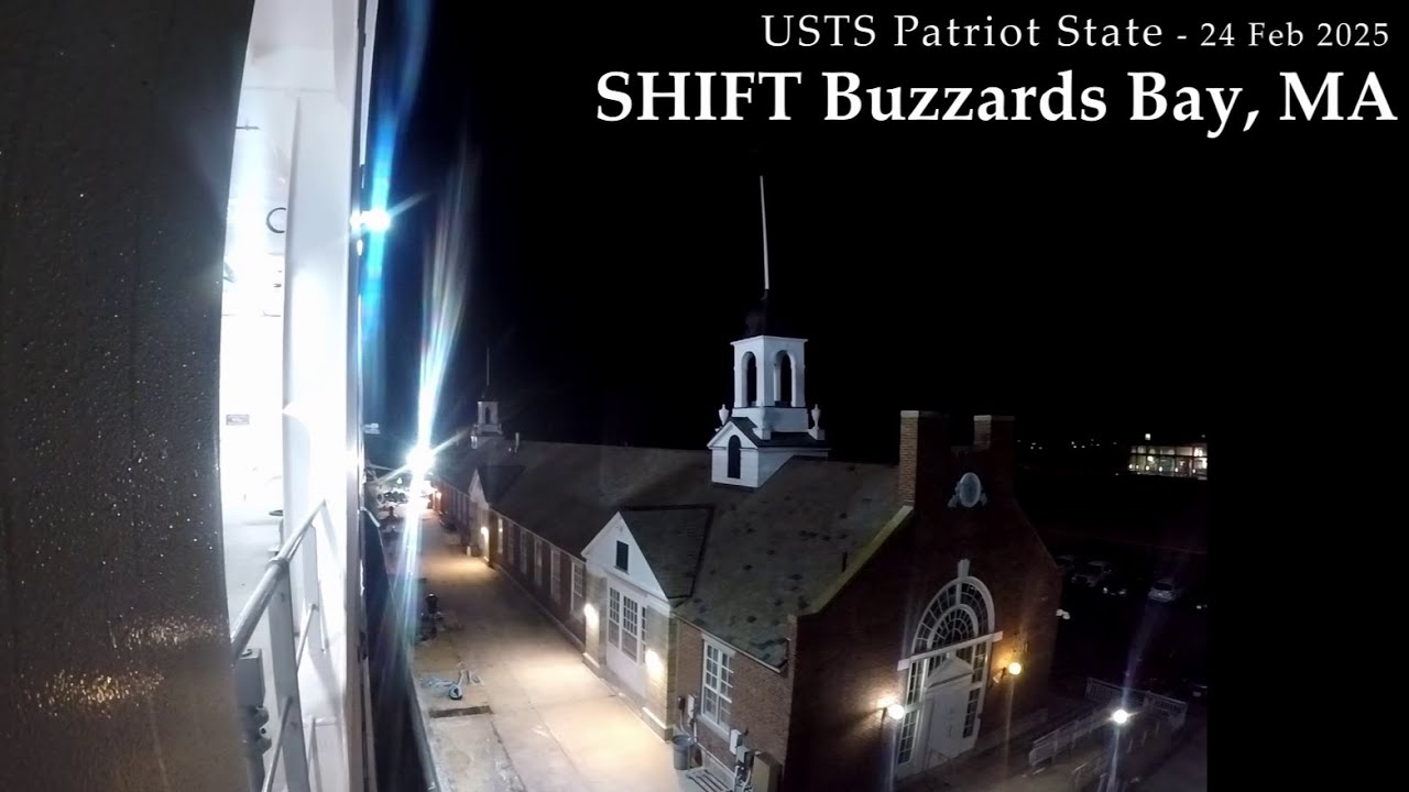 TS Patriot State - Shift, State Pier to Training Ship Berth