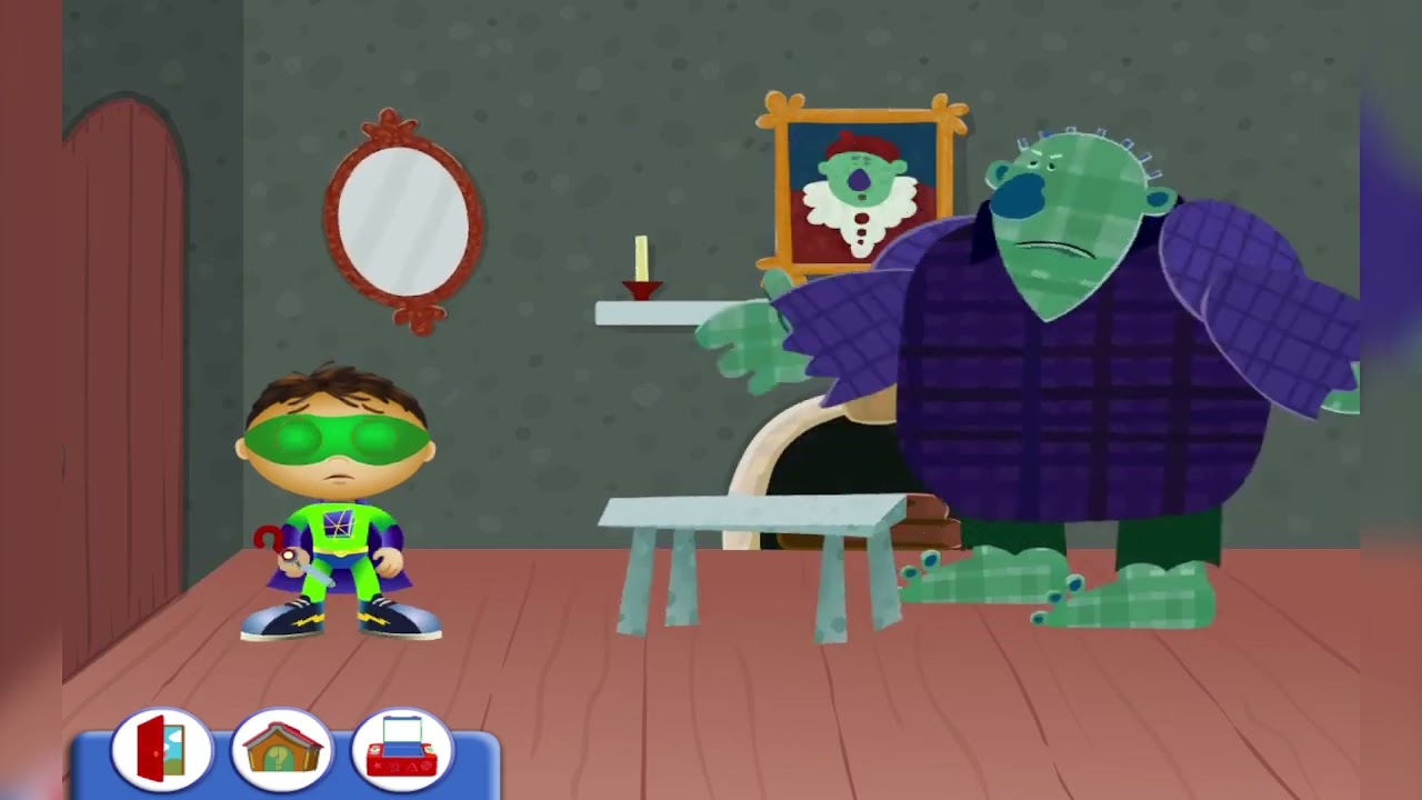 Daily Routine Play Games Super Why :Episode 233