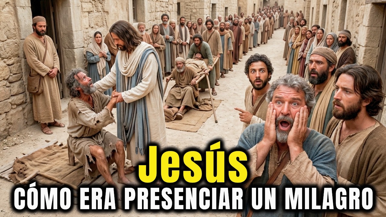 Cómo Era Presenciar un Milagro de Jesús — Lo Que Sentían los Testigos Según los Evangelios