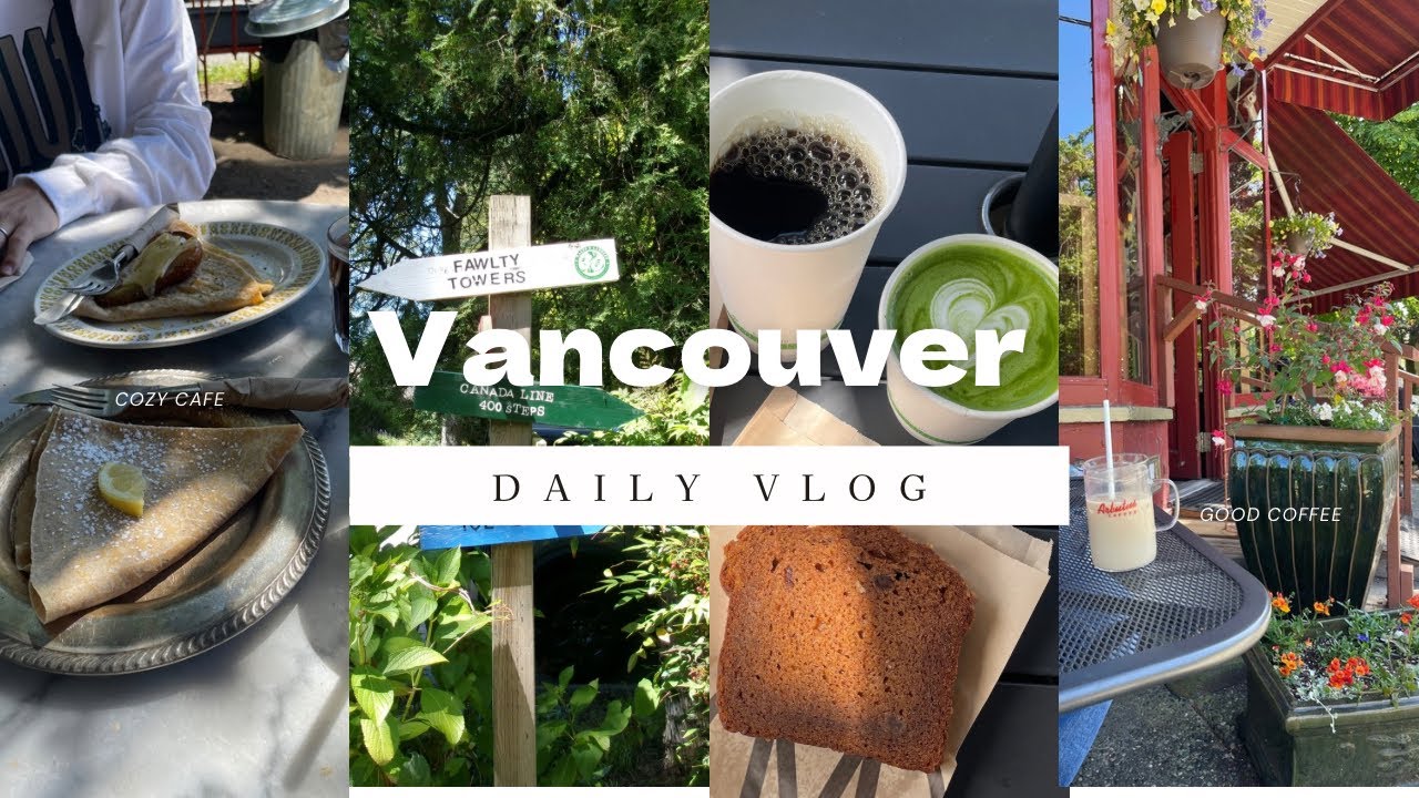 Daily Vlog in Vancouver | バンクーバーで過ごす初夏の週末 | Coffee, Summer, Food, Park