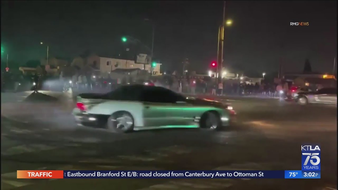 Authorities crack down on illegal street racing and takeovers in Los Angeles