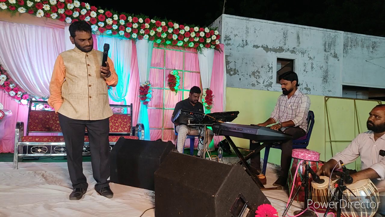 Church of Christ Church లో పాడిన పాట.. తల్లి మరచిన నీవు మరువలేదు..singer bro.ఆశీర్వాదం గారు